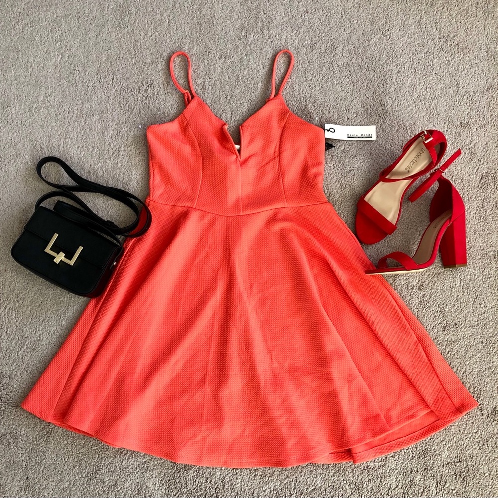 Coral Sundress